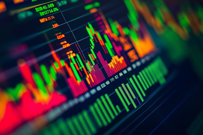 Finanzexperten bei der Analyse von Investment-Portfolios