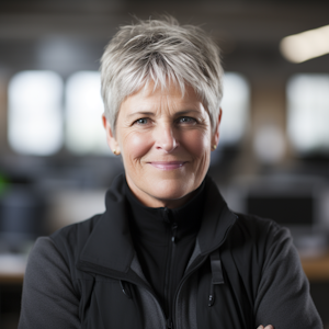 Portrait von Sarah Chen, Investment-Beraterin und Dozentin