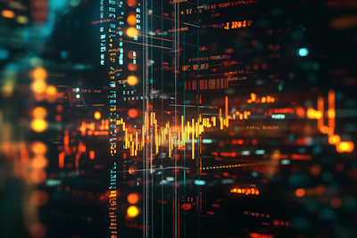 Grafische Darstellung verschiedener Investment-Strategien und Marktanalysen